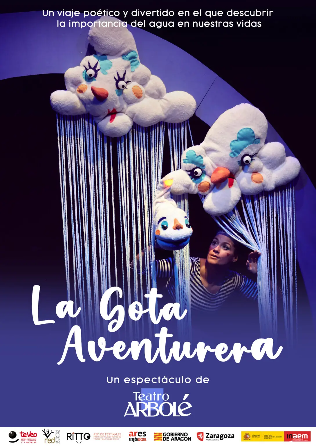 entradas.Cartel La gota aventurera